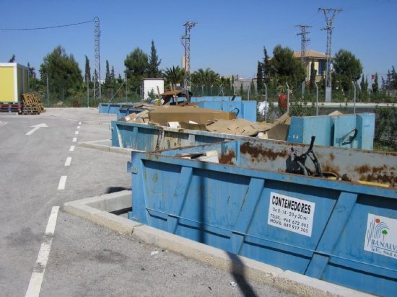 Ecoparque waste disposal unit in Alhama de Murcia
