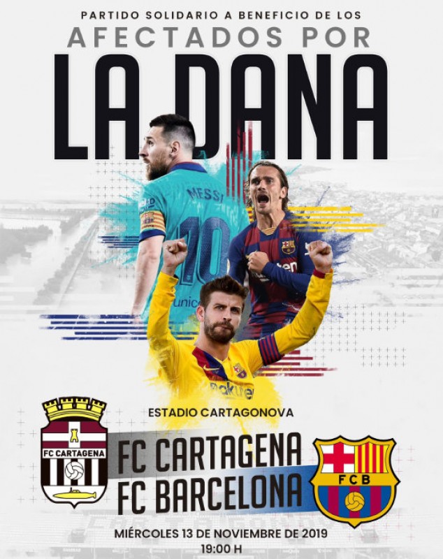 <span style='color:#780948'>ARCHIVED</span> - FC Barcelona to play Cartagena to raise money for gota fría storm victims