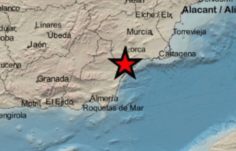 <span style='color:#780948'>ARCHIVED</span> - Minor Monday morning earthquake in Águilas