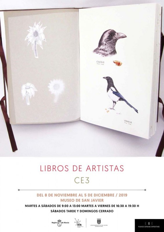 <span style='color:#780948'>ARCHIVED</span> - Exhibition; Libros de Artistas CE3 in San Javier