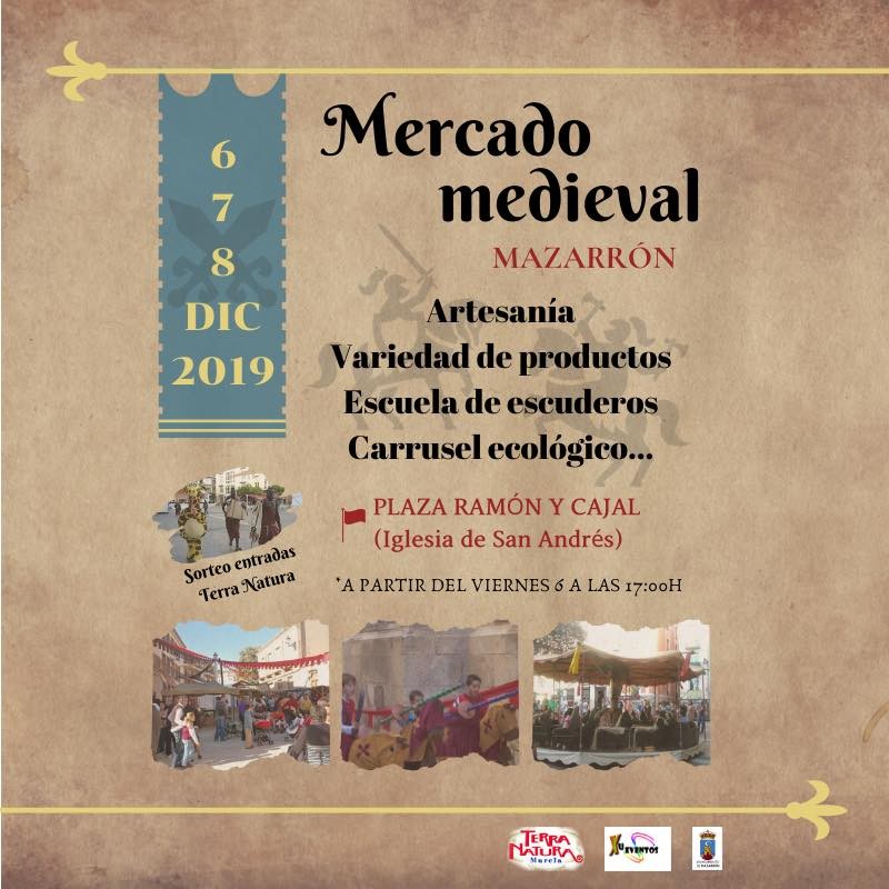 <span style='color:#780948'>ARCHIVED</span> - 6th to 8th December Mazarron Mediaeval market