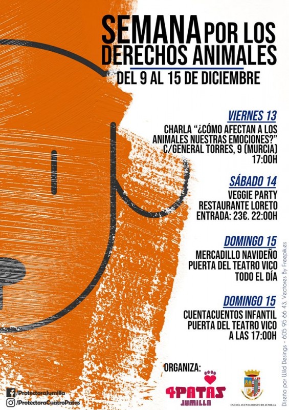 <span style='color:#780948'>ARCHIVED</span> - 13th to 15th December Animal rights week in Jumilla including solidarity market