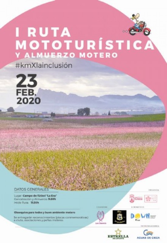 <span style='color:#780948'>ARCHIVED</span> - 23rd February, motorcycle tour of the Floración in Cieza