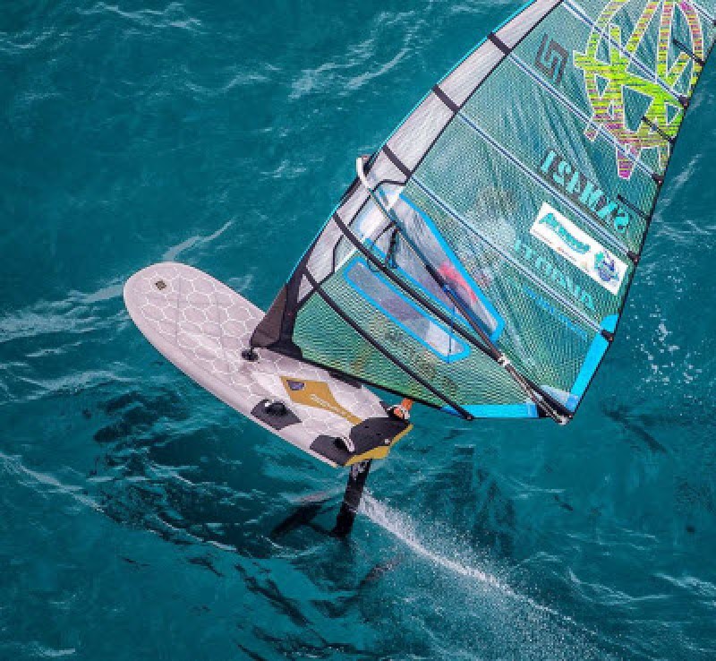 The AFS Wind 105 is a windfoil engineered to race with unprecedented profiles and dimensions