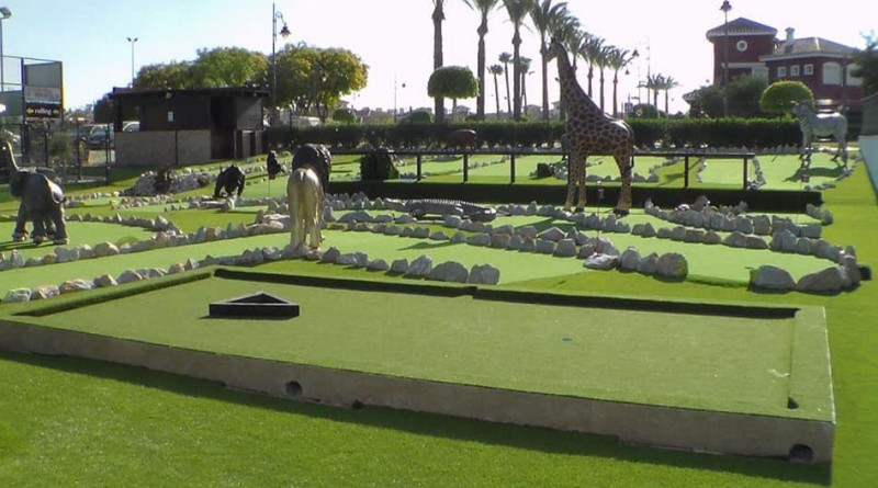 Fun n Games African Adventure Golf, fun for all the family in the Mar Menor Golf Resort