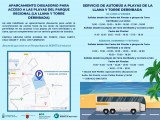 Free bus service to San Pedro del Pinatar Mediterranean beaches