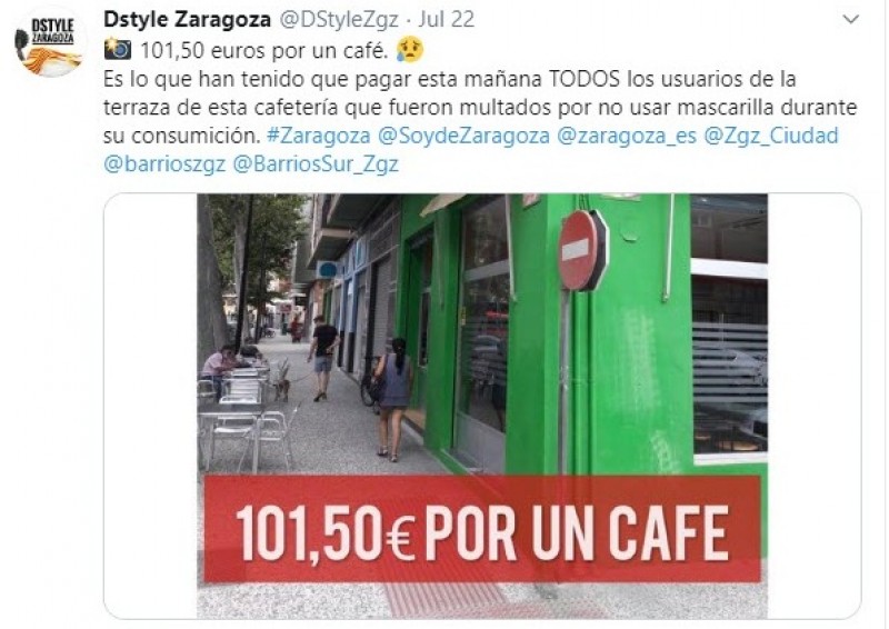<span style='color:#780948'>ARCHIVED</span> - 101.50 Euros for a coffee in Zaragoza