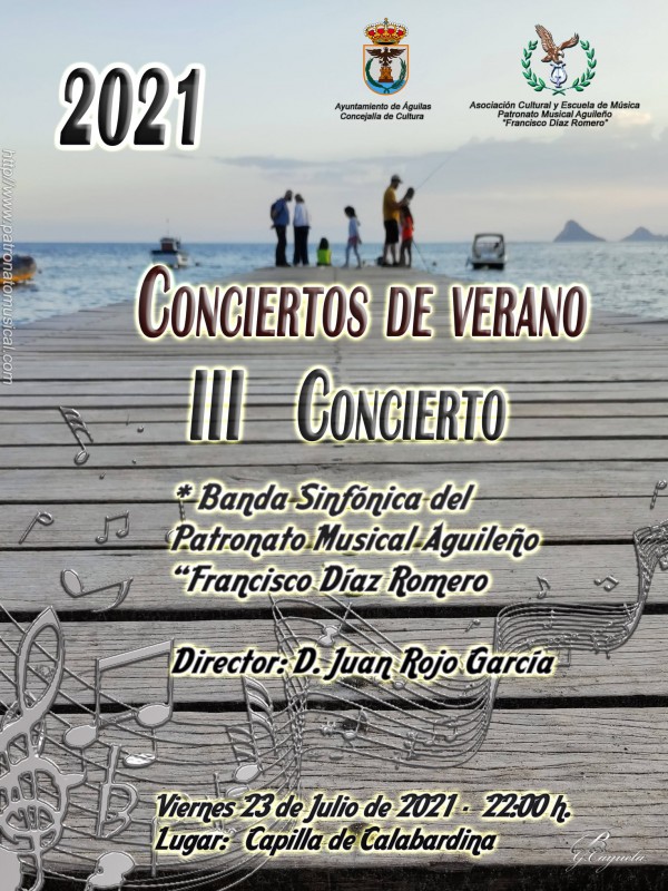 <span style='color:#780948'>ARCHIVED</span> - Events and entertainment in Águilas July 2021