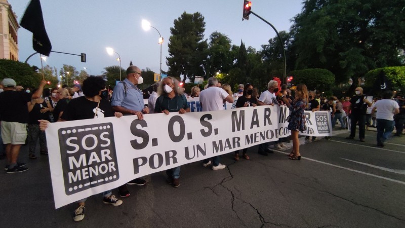 <span style='color:#780948'>ARCHIVED</span> - Over 70,000 people attend Mar Menor protest demonstration in Murcia