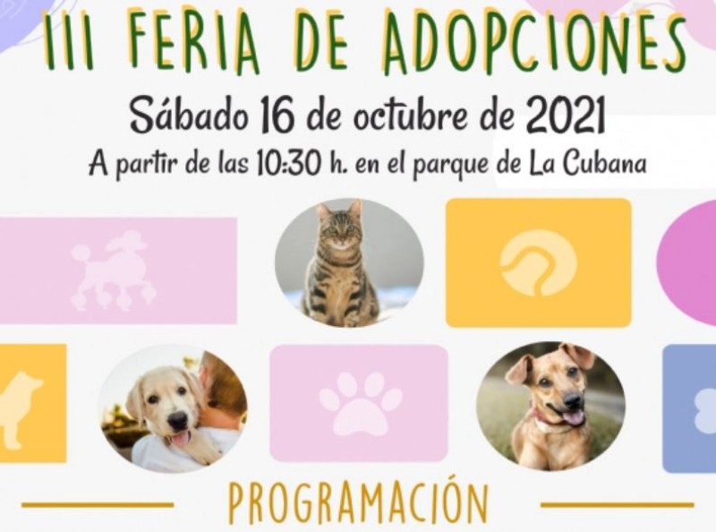 <span style='color:#780948'>ARCHIVED</span> - Animal Adoption Fair in Alhama de Murcia: October 16