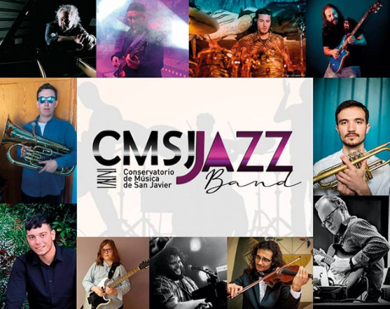 <span style='color:#780948'>ARCHIVED</span> - July 5 Free concert by the CMSJ Jazz Band in the Jardines de San Blas as part of the San Javier Jazz Festival