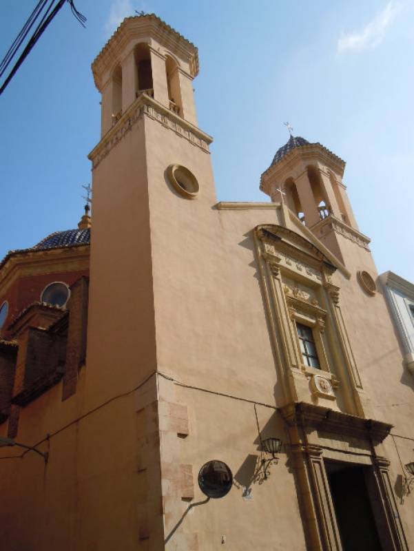 The church of Nuestra Señora de los Dolores (Hospitalico) in Yecla