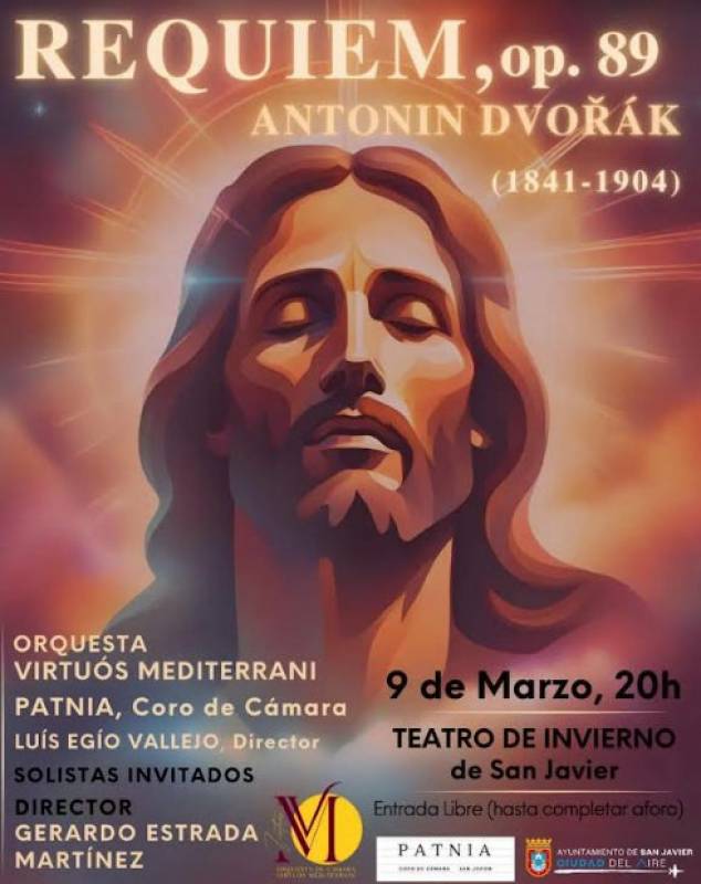 March 9 Dvorak's Requiem in San Javier