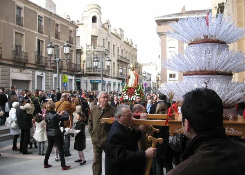 The annual February fiestas of San Blas in Yecla
