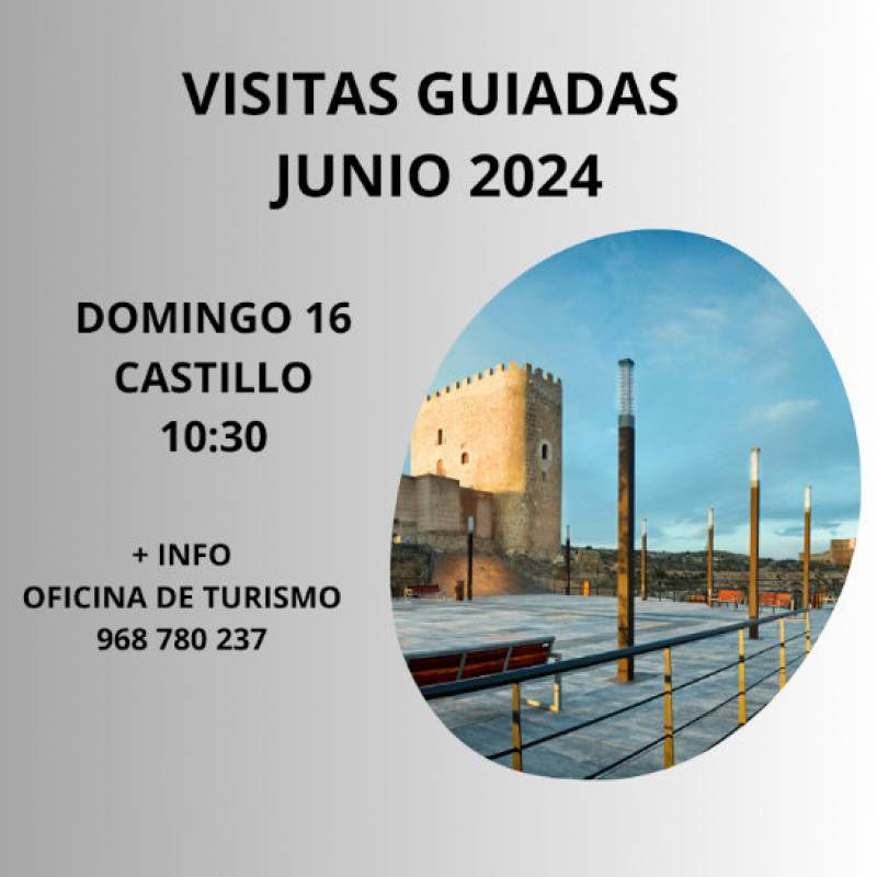 June 16 Guided tour of Jumilla Castle