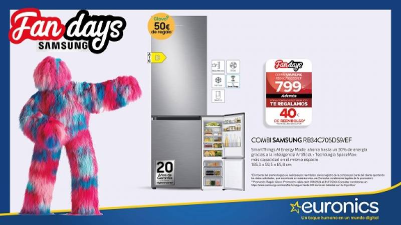 July special offers in the TJ Electricals Samsung Fans Days promotion on selected Samsung products