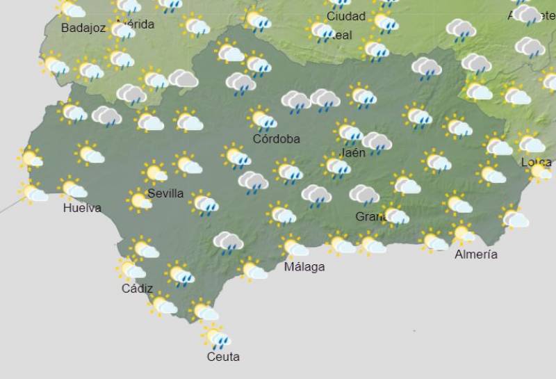 Storm warnings for Spanish Costas: Andalusia weekly weather forecast October 14-20