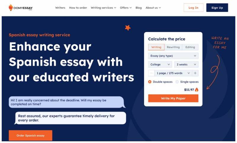 7 best Spanish essay writing services for academic success