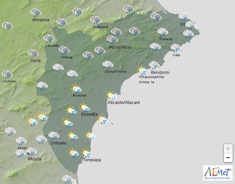 Alicante battens down the hatches for more DANA storms: Weather forecast Nov 11-14