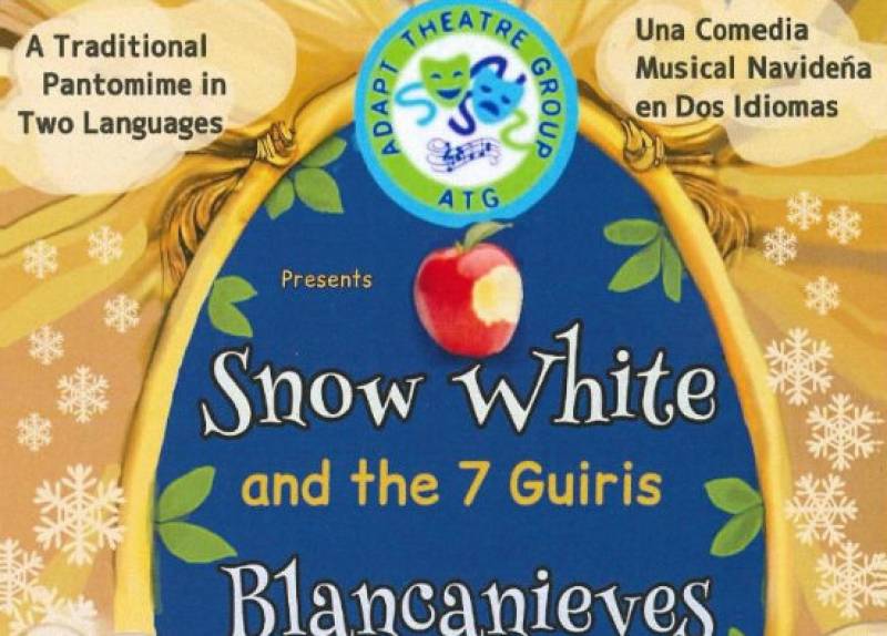 November 28 to December 1 Spoof English-Spanish Snow White panto in San Pedro del Pinatar