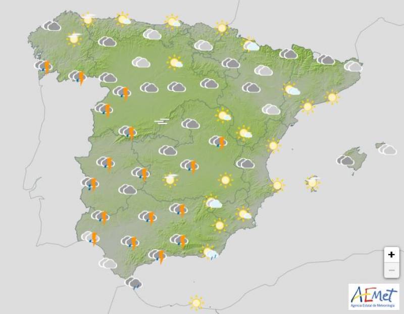 Wave of storms descends this week: Spain weather forecast March 10-13