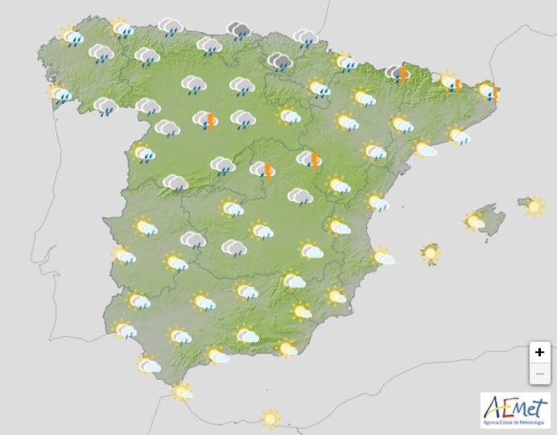 Stormy weather this bank holiday weekend: Spain forecast May 1-4