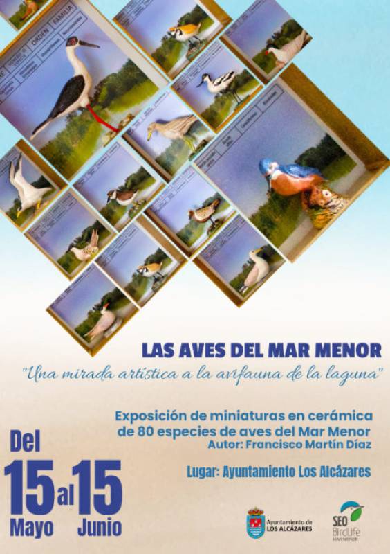 May 15 to June 15 Model bird exhibition in Los Alcázares