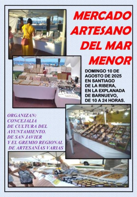 August 10 Discover unique crafts at San Javier Artisan Market