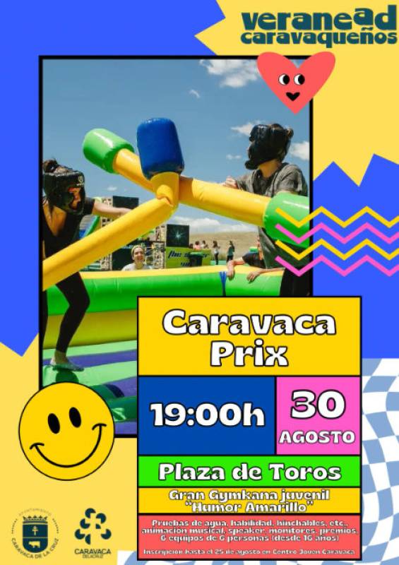 August 30 A cross between It’s a Knockout and Takeshi’s Castle in Caravaca de la Cruz!