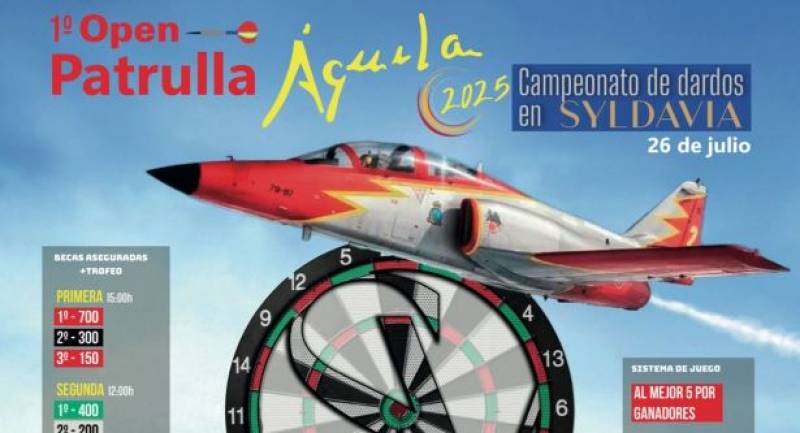 July 26 Patrulla Aguila darts championship in Santiago de la Ribera