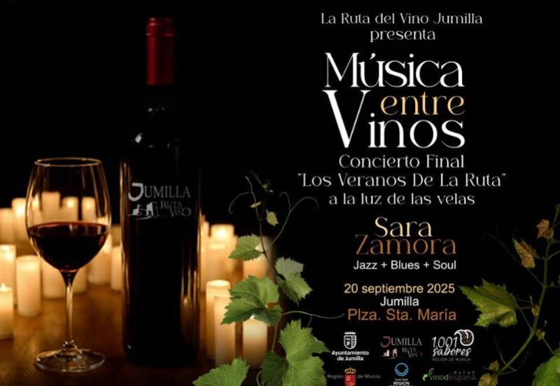September 20 A candlelit dinner in Jumilla with live music and the fine wines of the area