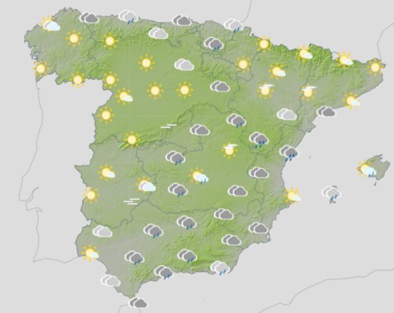 Spain weekly weather forecast September 29-October 2: Torrential downpours in east, clearing skies midweek