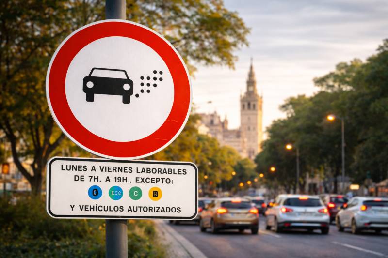 Seville plans new low emission zone rules tied to pollution levels