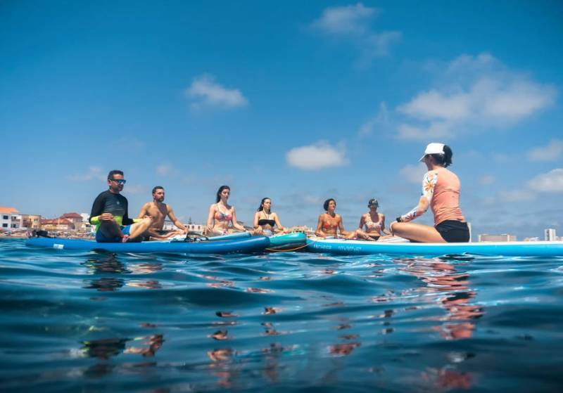 January 24 Free paddle yoga sessions in Los Alcázares 