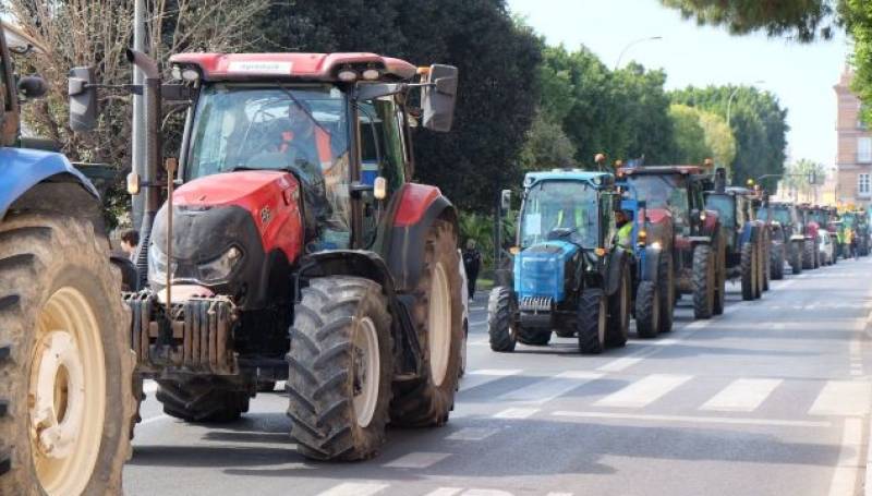 Murcia farmers to protest with tractors on January 29