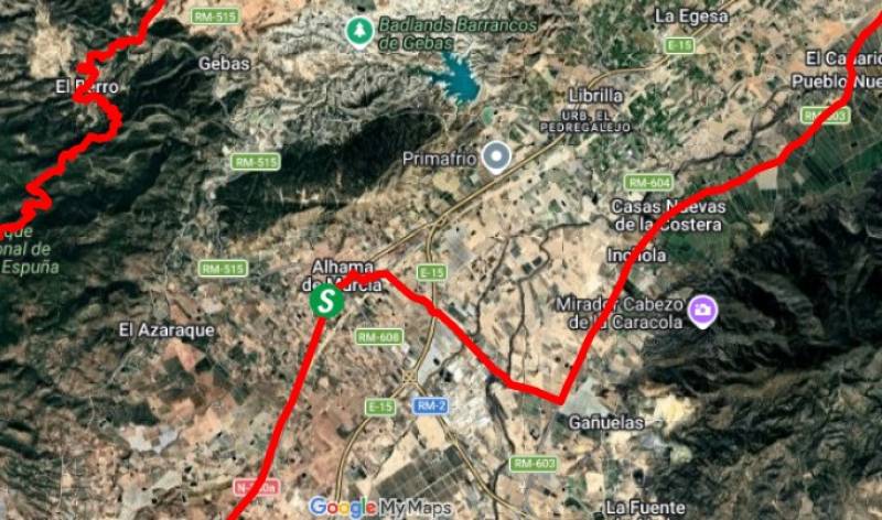 Tour of Murcia cycle race passing through Alhama de Murcia on Saturday
