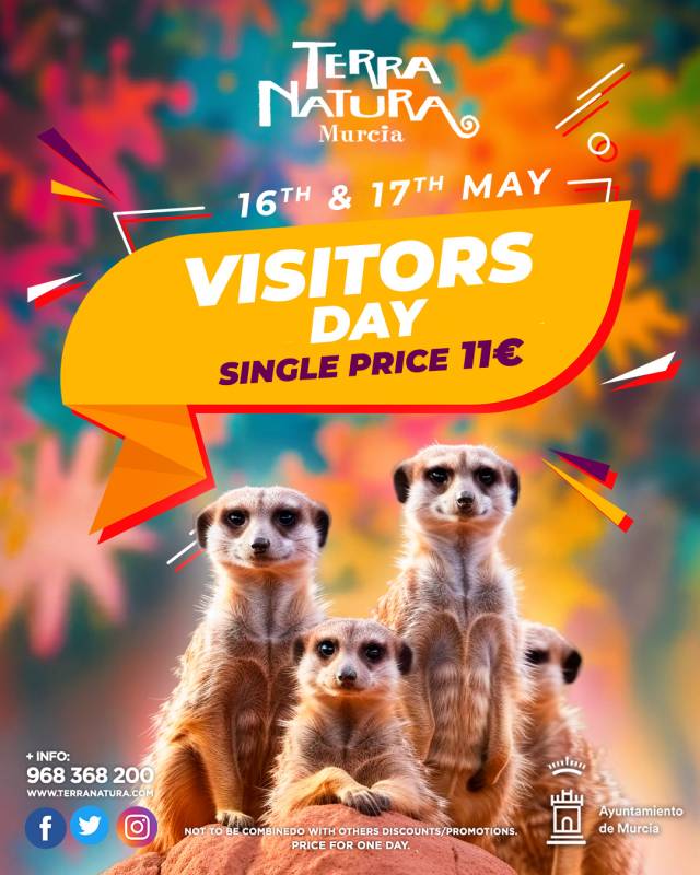 May 16-17 Visitors' Day returns to Terra Natura Murcia 