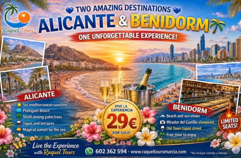 Explore the best of the Costa Blanca with Raquel Tours day trips