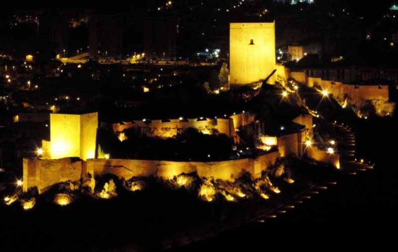 July 2026 Evening tours at Lorca castle