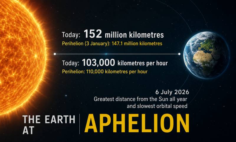 Today Earth is at its farthest point from the Sun. So why is Spain sweltering?