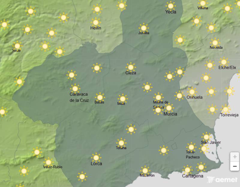 Summer sizzler returns with 38ºC temperatures: Murcia weather forecast July 27-30