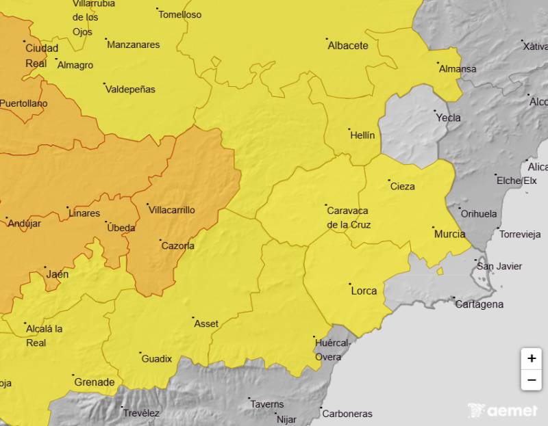 Storm alerts threaten eclipse view across parts of Murcia