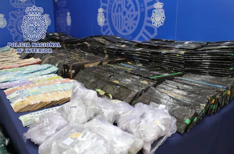 Cocaine seizures in Spain have fallen sharply, but synthetic drugs are surging