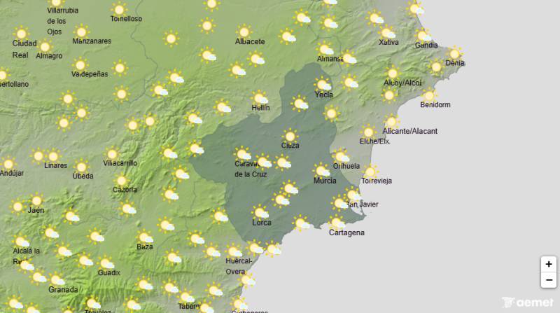 Murcia weather forecast October 19-22: Yellow weather warnings as rain continues after weekend storms