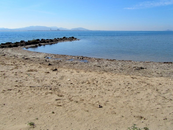 Cartagena beaches: Playa de Puerto Bello in La Manga del Mar Menor
