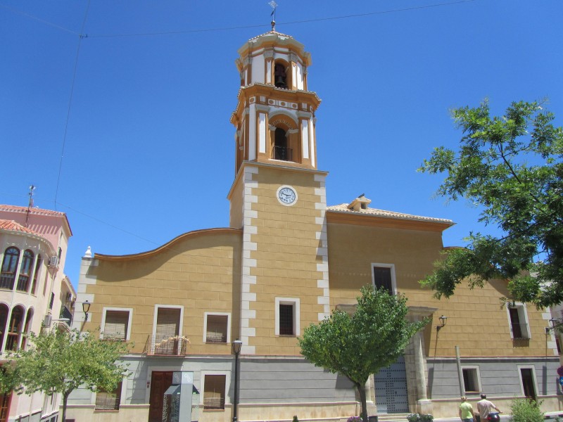 The parish church of Bullas, the Iglesia de Nuestra Señora del Rosario